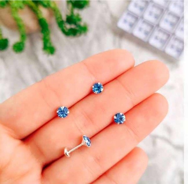 Producto - Aritos azules