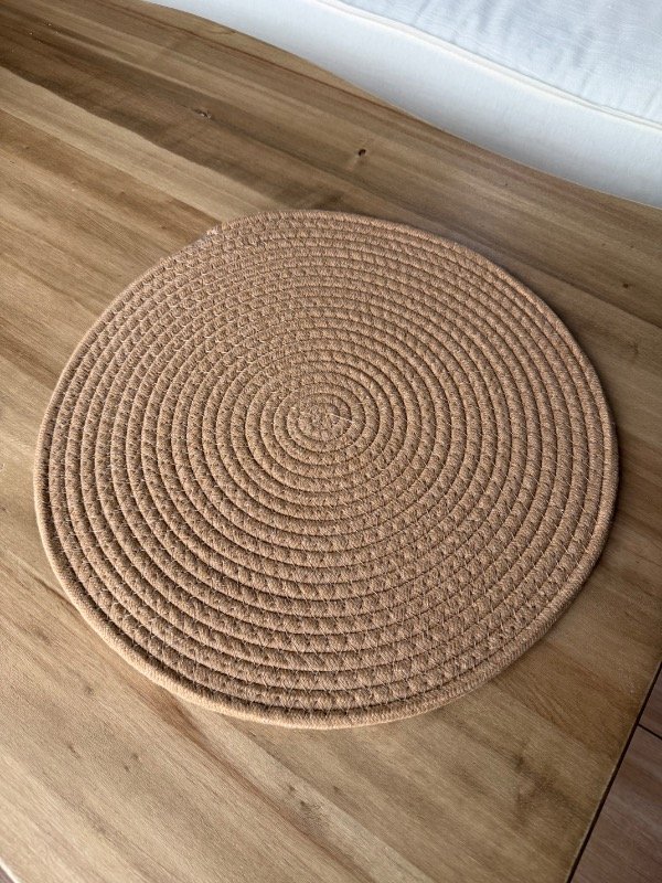 Producto - Individual de cordón marrón - 1