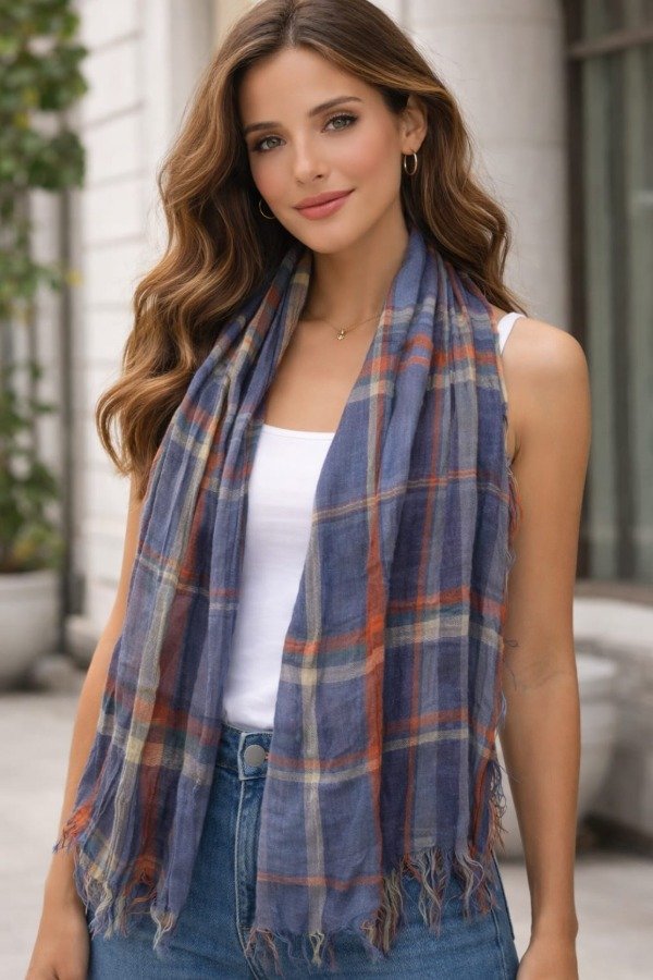 Producto - PAÑUELO CUADRILLÉ BRUMA