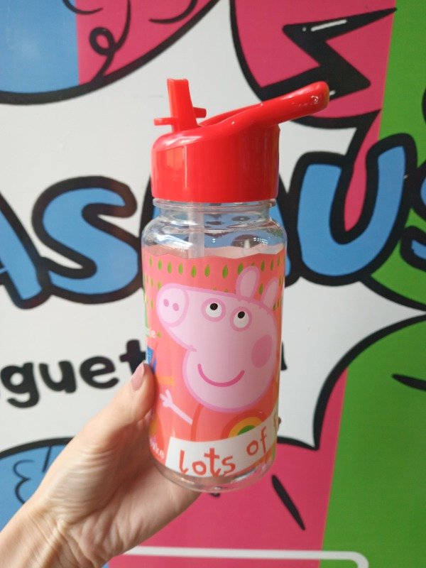 Producto - Botella transparente con pico Peppa