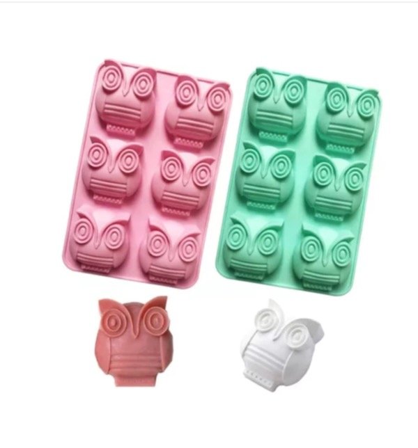 Producto - MOLDE SILICONA LECHUZA x6 - 0