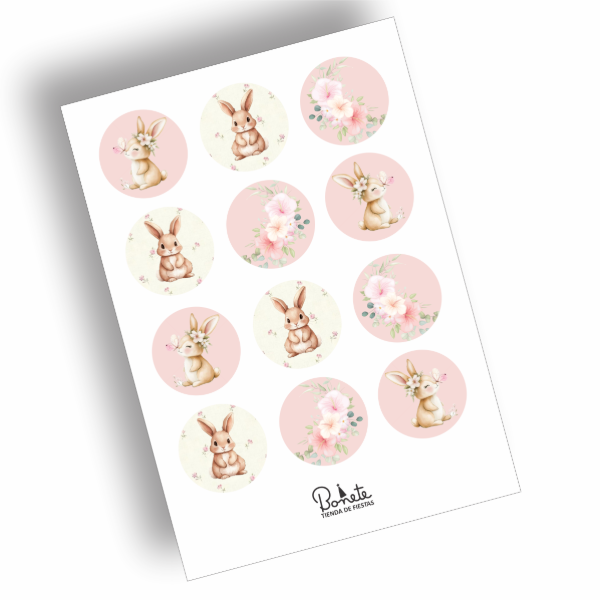 Producto - STICKERS CONEJITA X12U