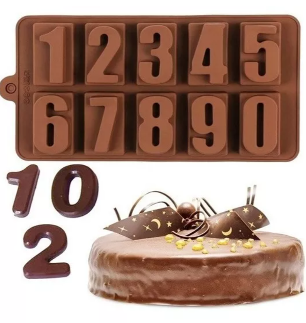 Producto - Molde números bombones (A)