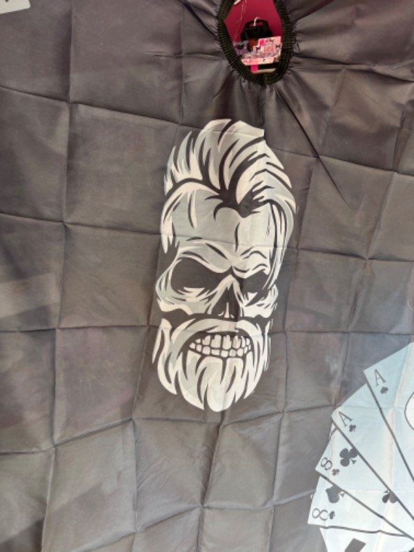 Producto - Capa calavera con cartas - 1