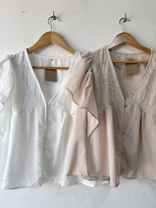 Producto - BLUSA VOLADO EN MANGA