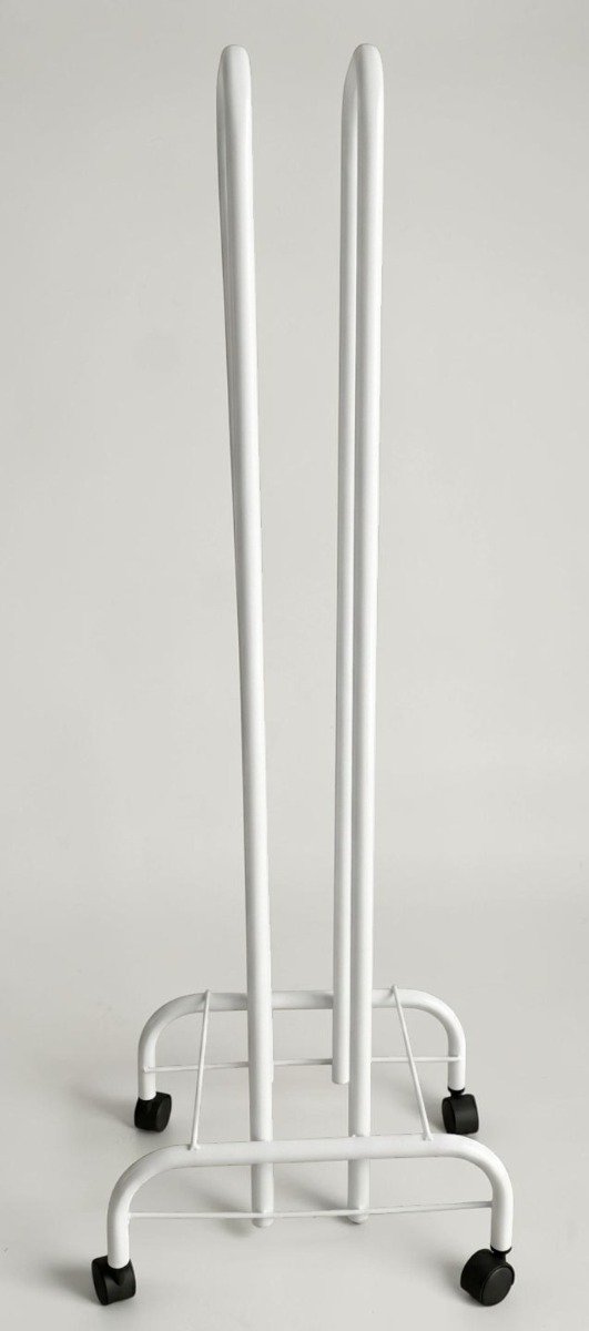 Producto - Porta Percha Doble Con Ruedas