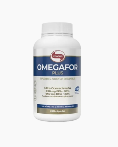 Producto - Omega 3 - Vitafor Plus  - 240 Capsulas Sin sabor - 990mg Epa 660mg Dha