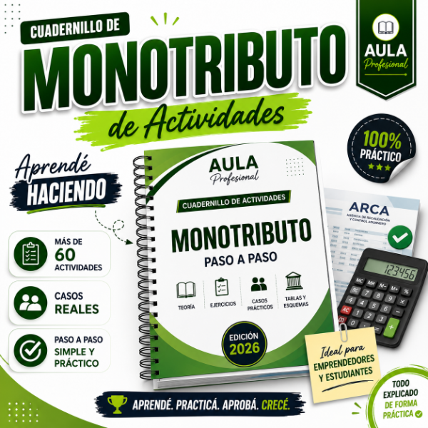 Producto - Cuadernillo de Actividades - Monotributo - Edición 2026 - PDF Digital - 5