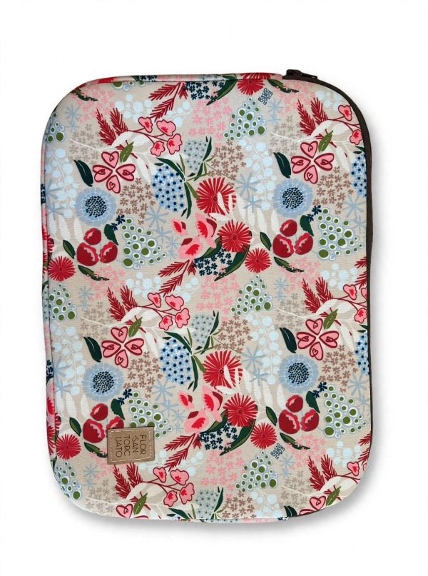 Producto - Funda notebook grandes Rojo Celeste