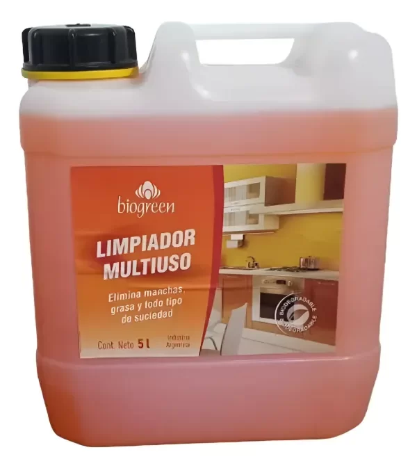 Producto - Limpiador Multiuso Biodegradable- 5 Lts