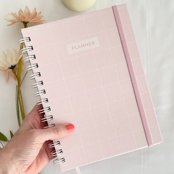 Producto - Planner Perpetuo Minimalista Rosa