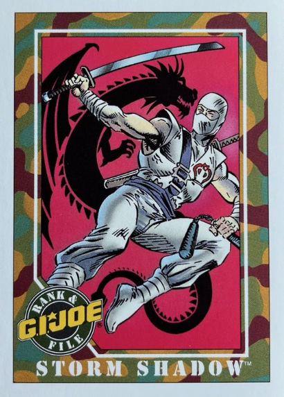 Producto - 1991 Impel G.I. Joe #28 - Storm Shadow - 0