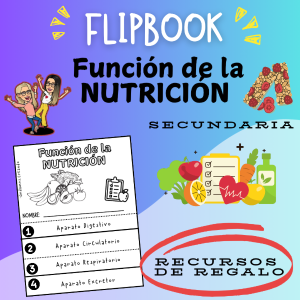 Producto - FLIPBOOK. FUNCIÓN DE LA NUTRICIÓN