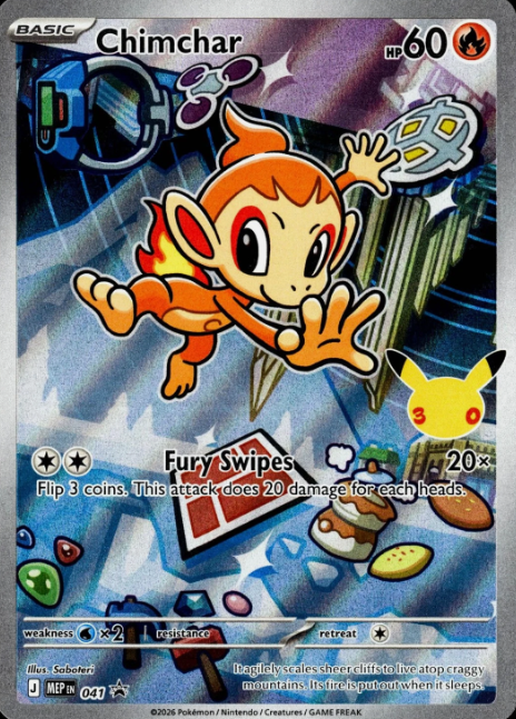 Producto - Chimchar MEP041 ME Black Star Promos