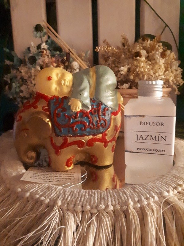 Producto - Elefante con Buda durmiendo