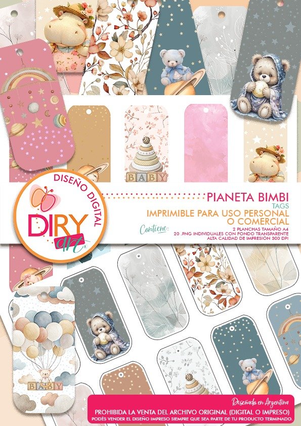 Producto - Pianeta bimbi - Tags