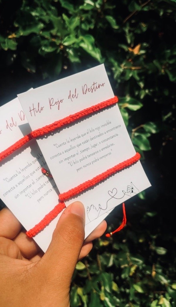 Producto - Pulsera Hilo Rojo - 0