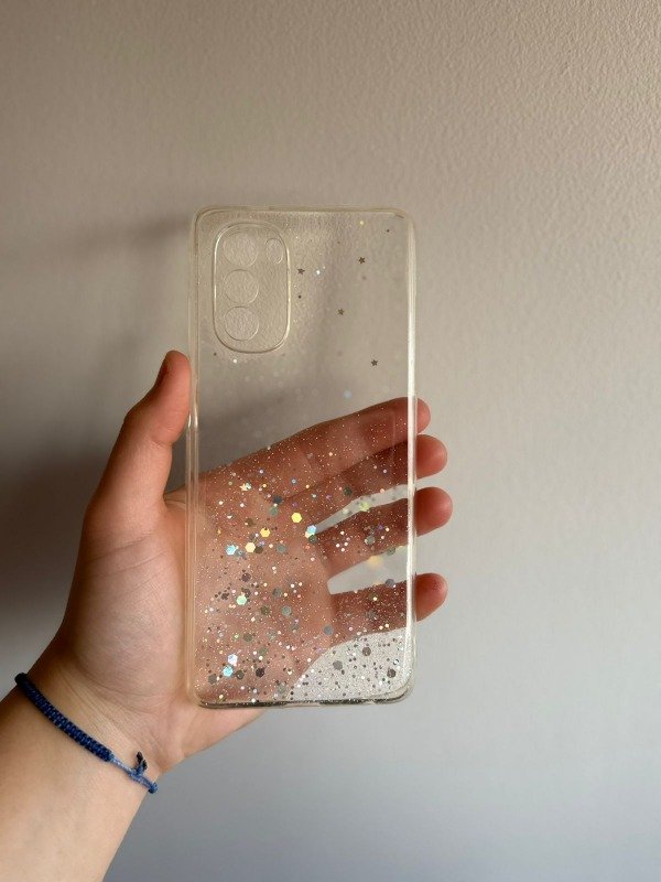 Producto - G51-FUNDA TRANSPARENTE CON BRILLOS
