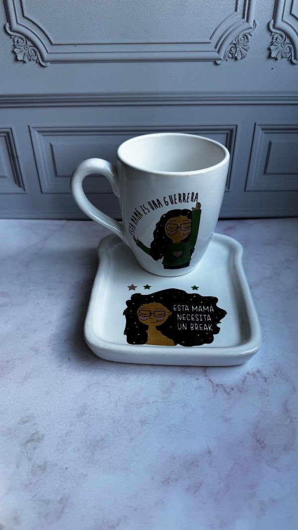 Producto - Set taza y tosti - MAMÁ - 1