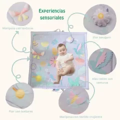 Producto - Playmat Sensorial - Bichos y flores - 1