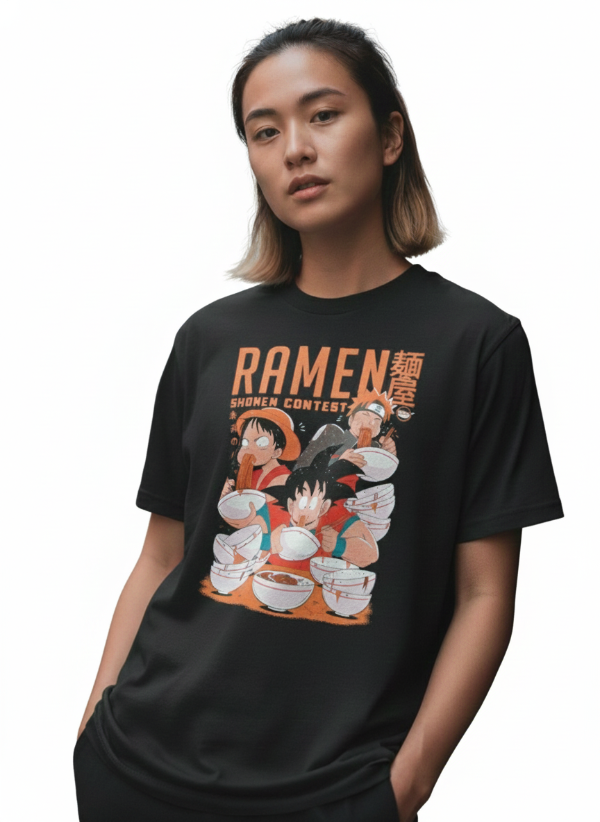 Producto - Remerón Remera Unisex Ramen Naruto Luffy Goku