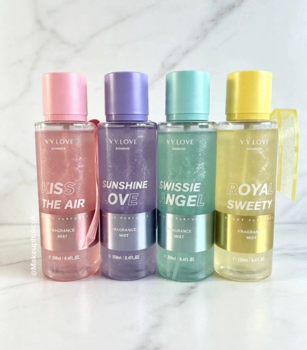 Producto - BODY SPLASH COLORS CON GLITTER  250 ML - V.V. LOVE - 1