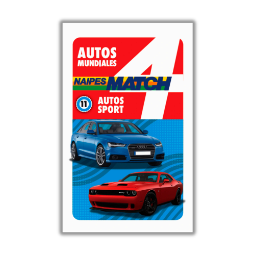 Producto - Cartas Autos Sport - Match4 - 0