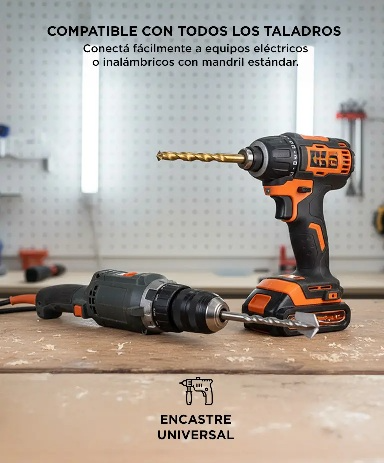 Producto - Juego De Mechas Para Taladro -246 piezas -brocas p/madera, metal y mamposteria - - 4