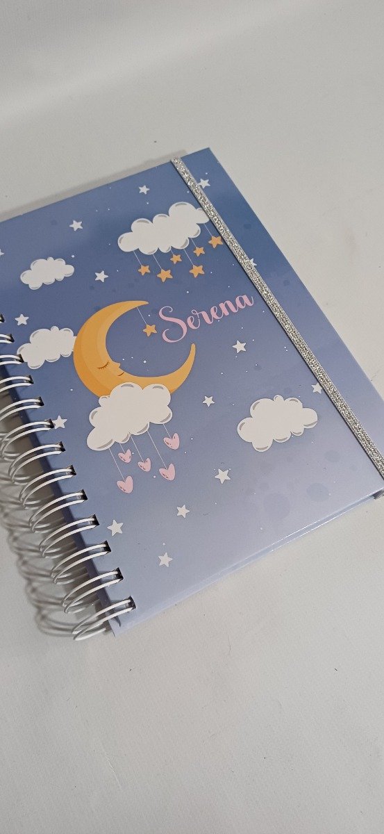 Producto - Cuaderno Pediatrico Luna y estrellas - 2