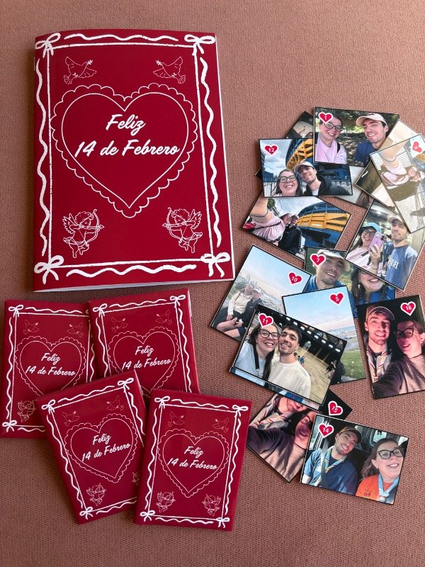 Producto - Álbum de figuritas- día de los enamorados