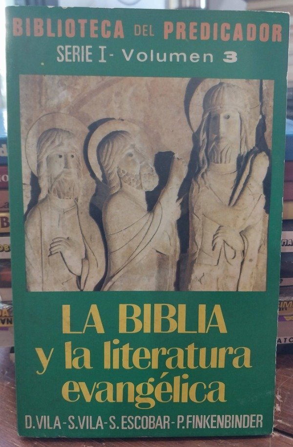 Producto - La Biblia y la literatura evangélica VILA ESCOBAR FINKENBINDER volume 3