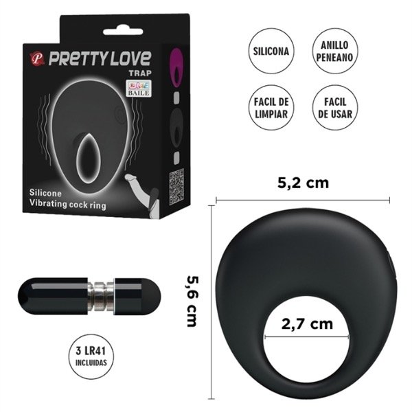 Producto - Anillo para retrasar la eyaculacion 3 modos de vibracion