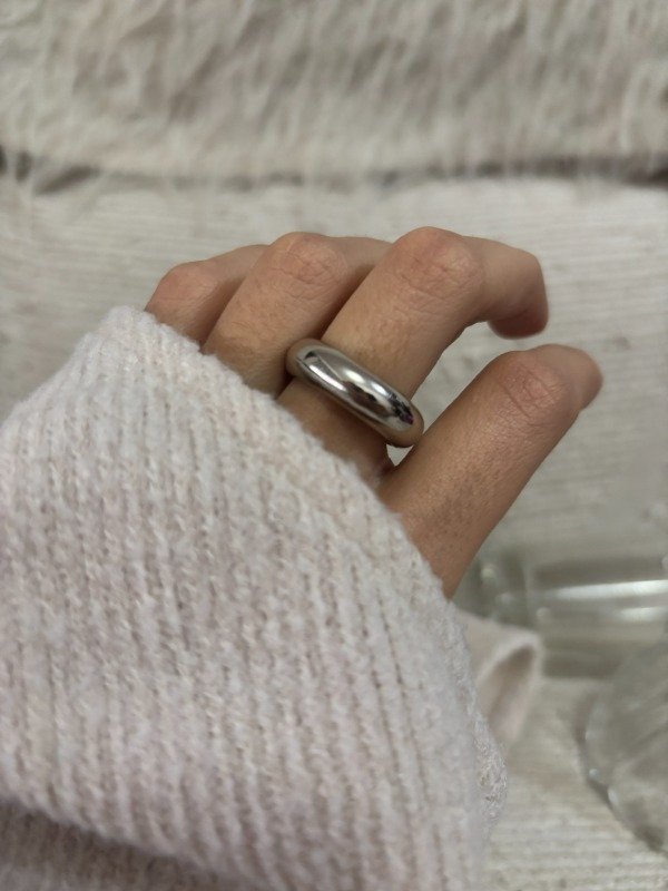 Producto - Anillo Chunky Acero Quirúrgico