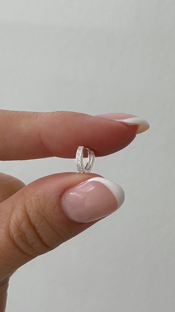 Producto - Argolla cubic 9mm P925