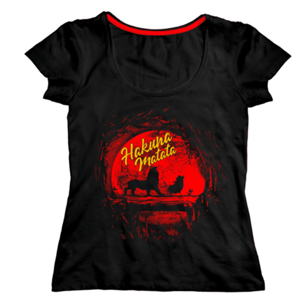 Producto - Remera mujer Hakuna Matata El Rey Leon
