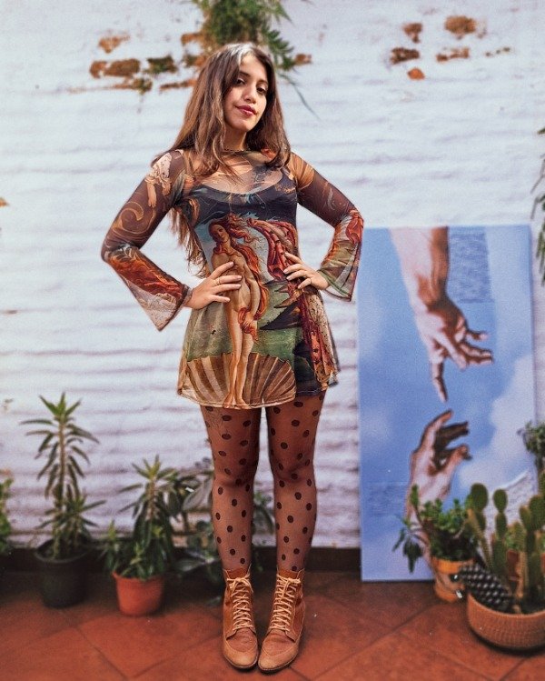 Producto - Vestido Alondra Renacentista