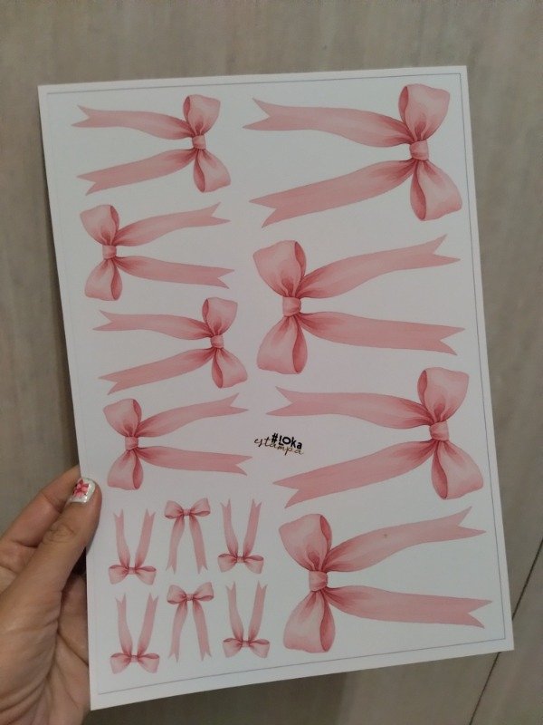 Producto - Estampa Crafts A4 Moños #