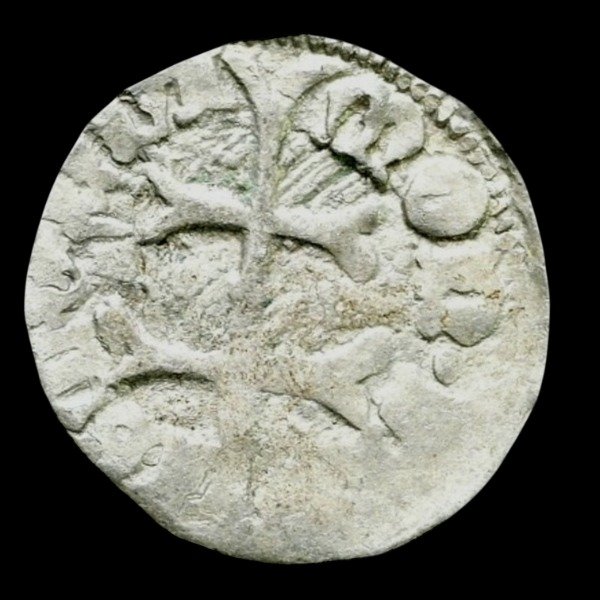 Producto - Hungría Medieval (1387 - 1427 DC) Denario "Doble Cruz" - Seguismundo I
