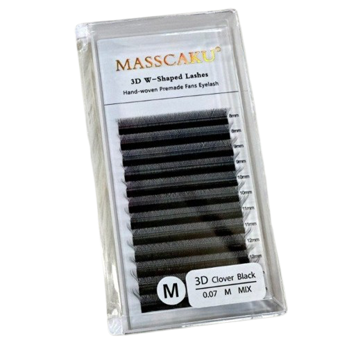 Producto - Pestañas tecnologicas curva M foxy 3D MIX(8-13mm) Masscaku