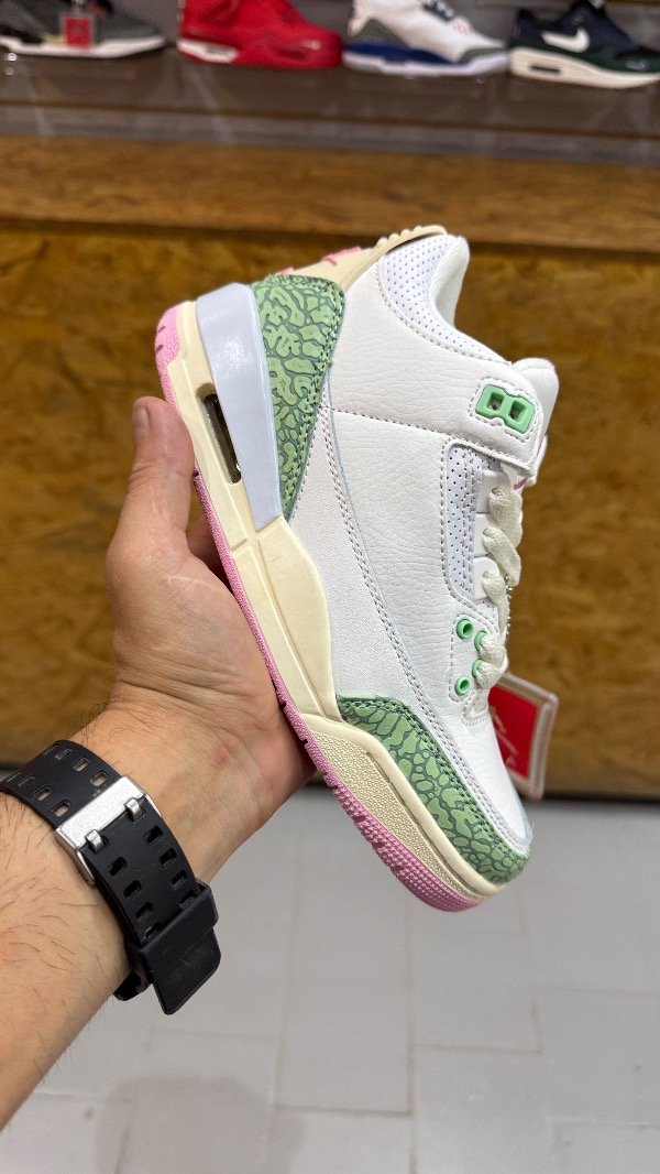 Producto - RETRO 3 SPRINGH IN THE AIR VERDE