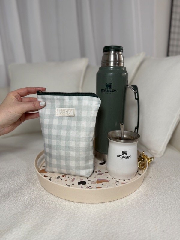 Producto - Yerbero XL - Cuadrille verde