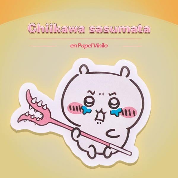 Producto - Chiikawa sasumata (sticker)