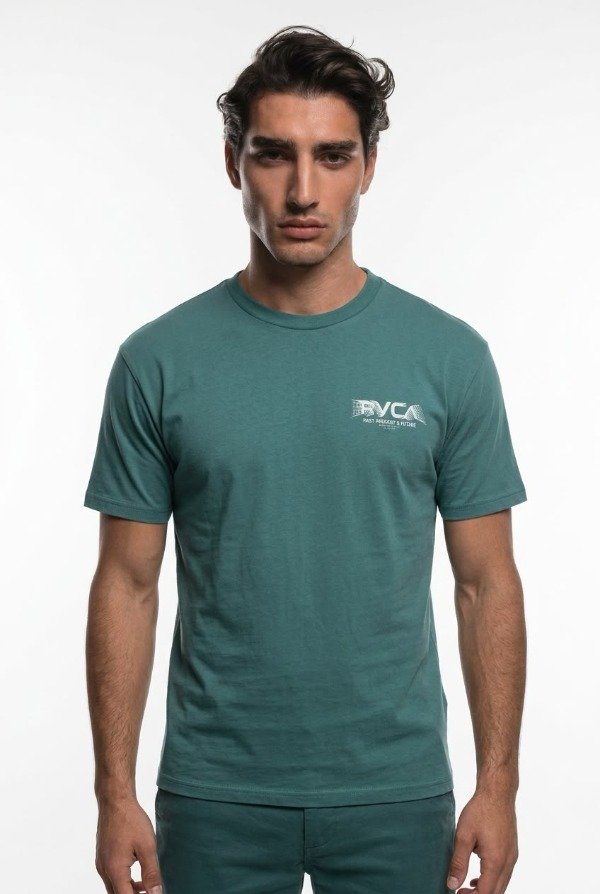 Producto - REMERA M/CORTA RVCA VORTEX VERDE - 0
