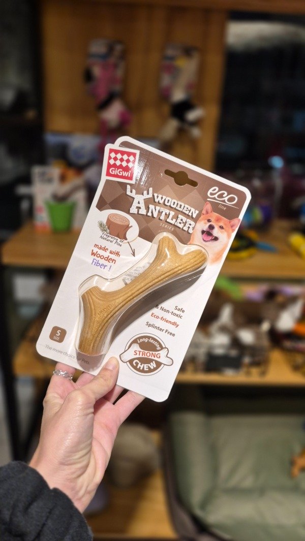 Producto - GIGWI WOODEN ANTLER