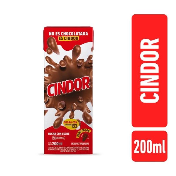 Producto - Leche Chocolatada Cindor 200ml