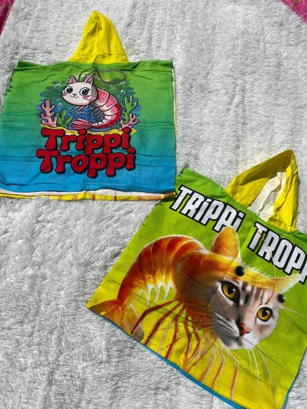 Producto - Ponchitos microfibra Tralalero tralala