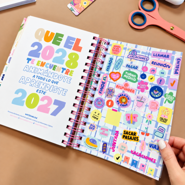 Producto - AGENDA A MI FAVOR - Semana a la vista - 7
