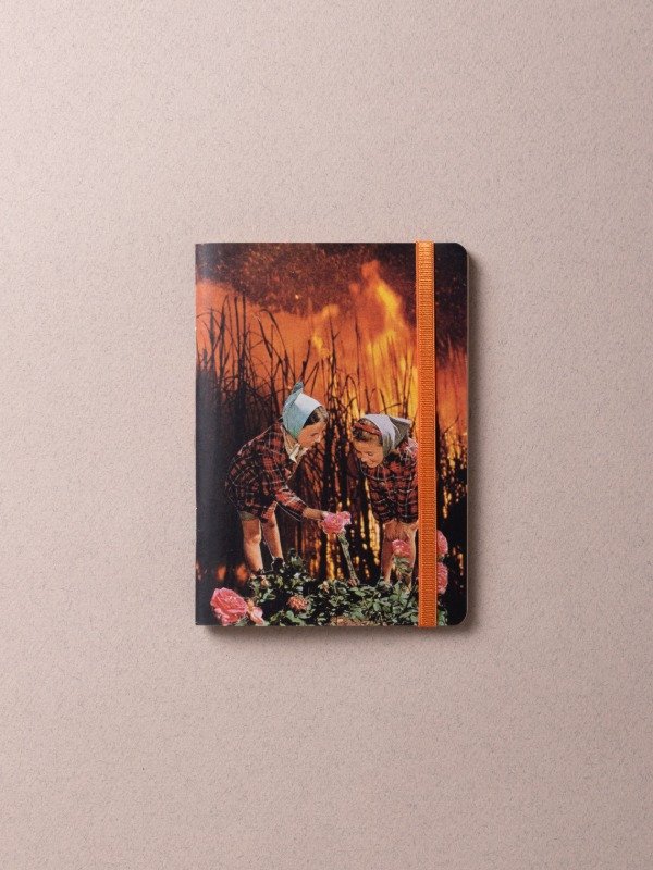 Producto - Libreta pocket - Rosas fuego