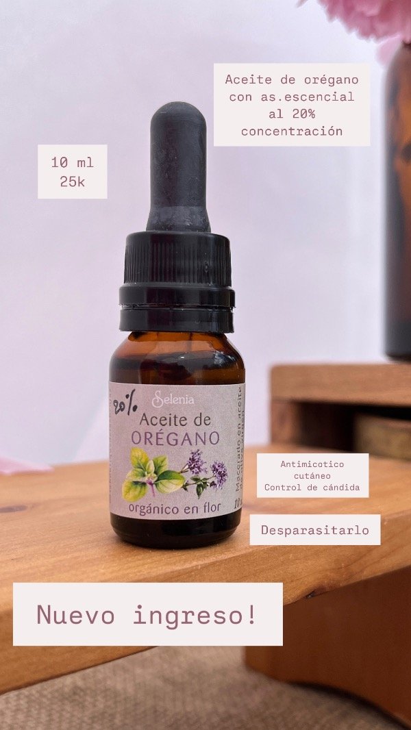 Producto - Aceite de orégano al 20