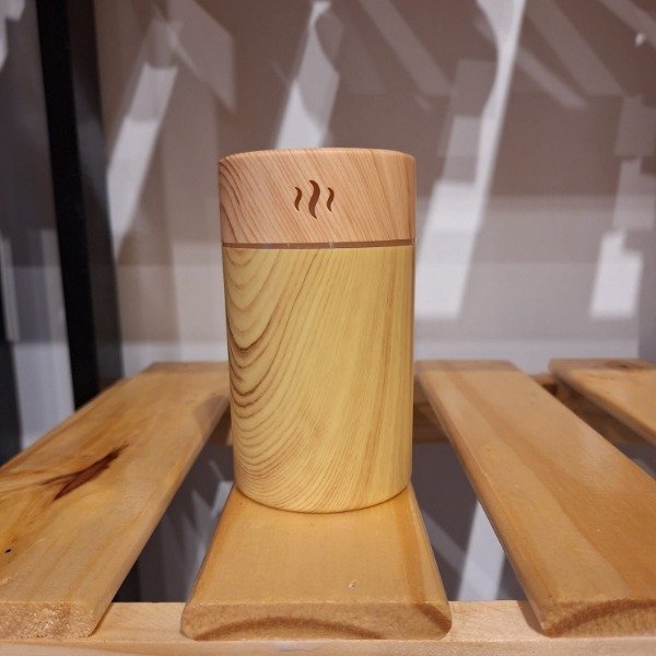 Producto - Humidificador CILINDRO SIMIL MADERA